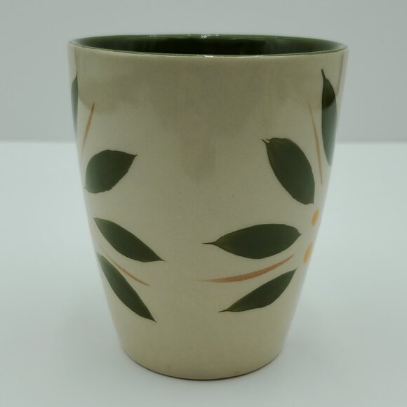 Temp-tations Old World Vivid Green Mugs Temptations Yellow Flower Floral Mugs - Picture 5 of 10